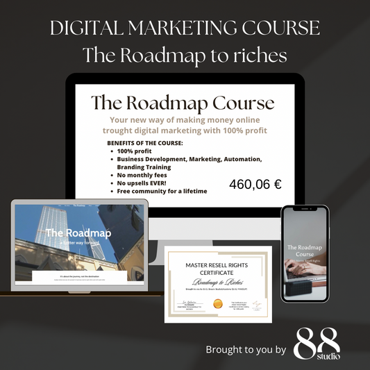 DIGITAL MARKETING COURSE: The Roadmap to riches